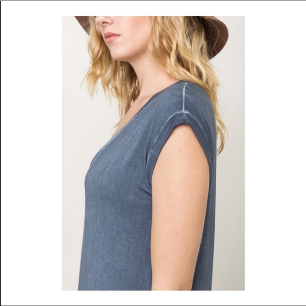 Mystree Casual Maxi Dress in Denim blue - Picture 4 of 8